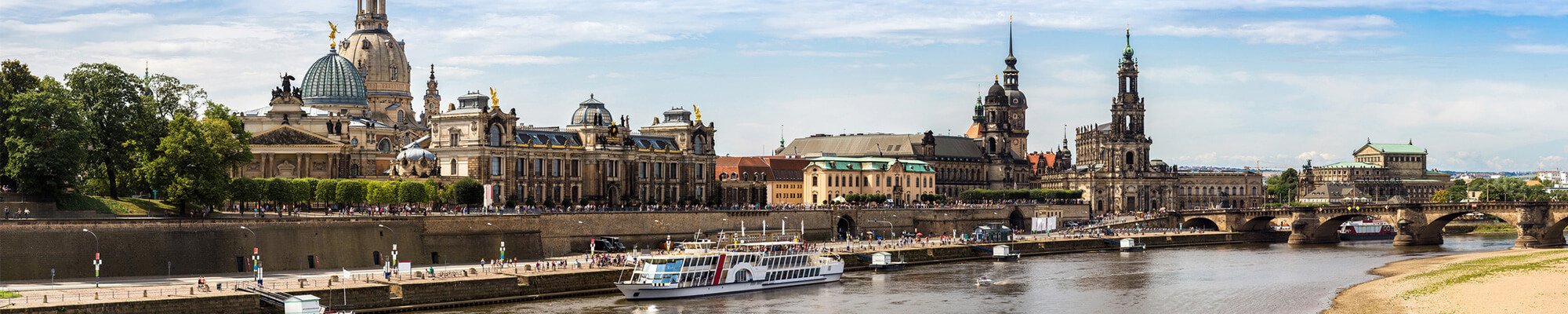 Dresden Panorama Sommer